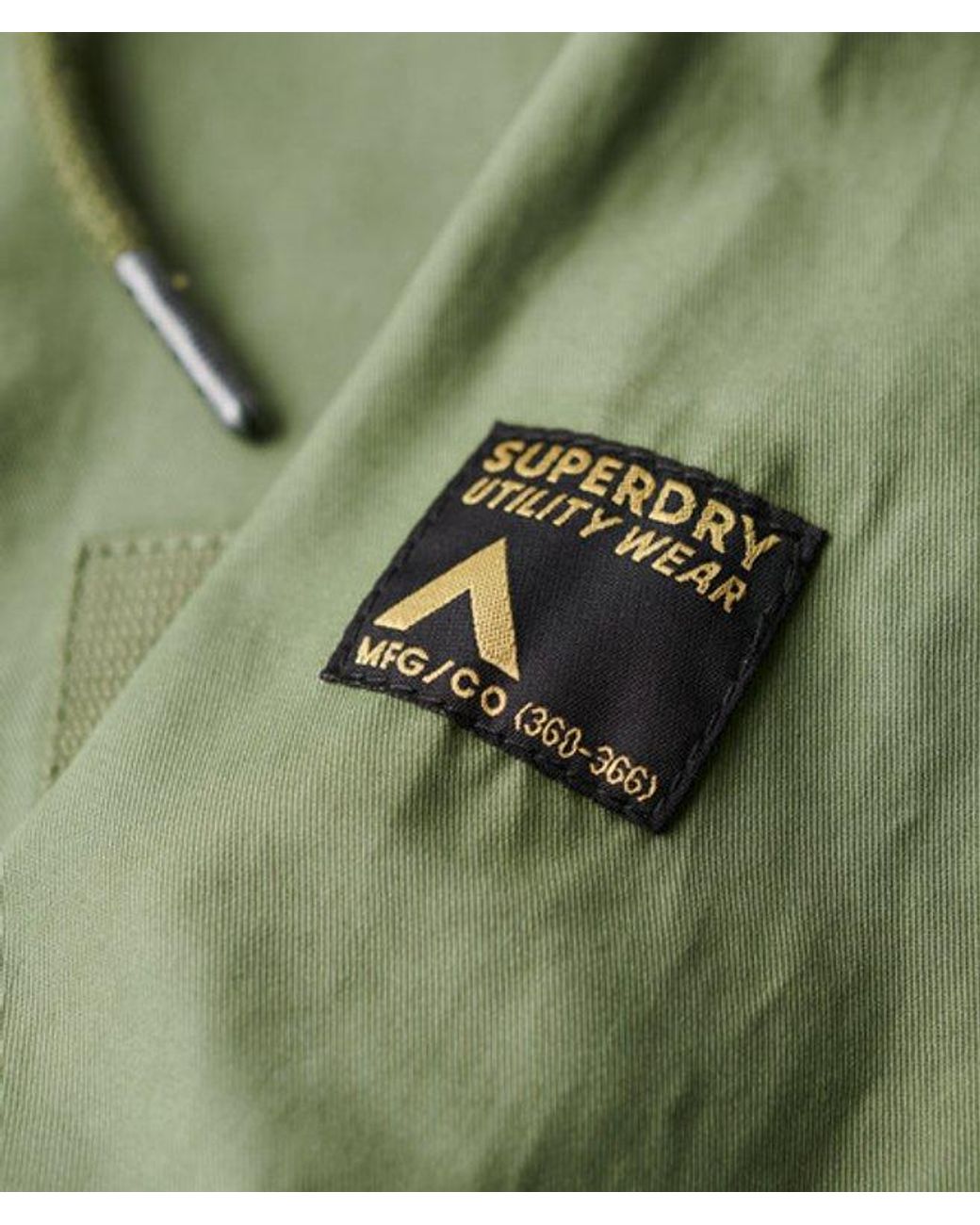 Superdry Green & Co Fully Lined Vintage Field Parka