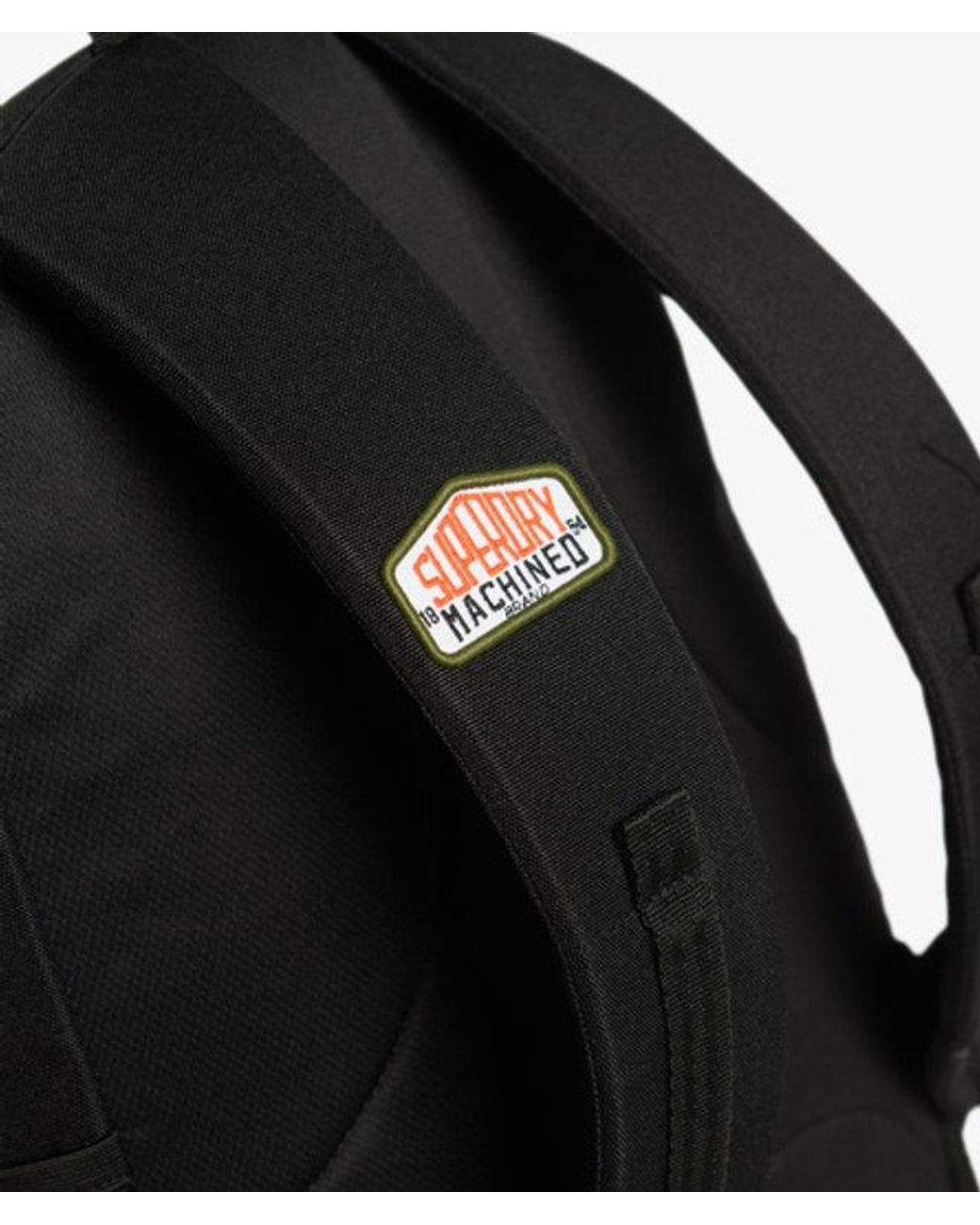 Superdry Black & Co Patched Montana Backpack