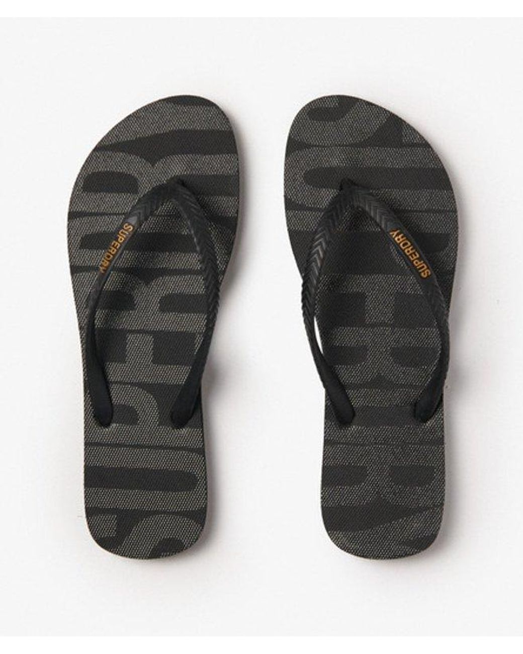 Superdry Black & Co Essential Flip Flops
