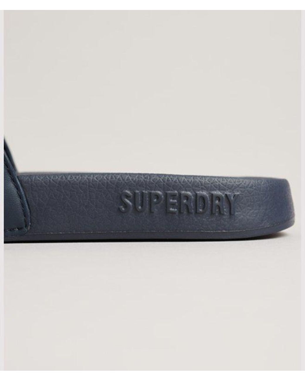 Superdry Blue & Co Code Core Pool Sliders