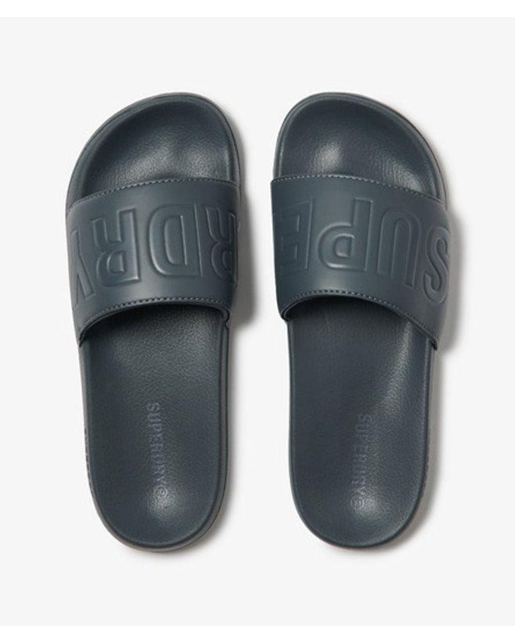 Superdry Blue Code Core Pool Sliders for men