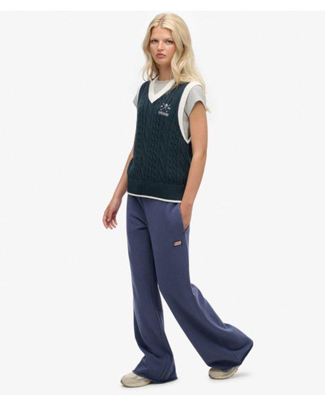 Superdry Blue & Co Athletic Essentials Straight Leg joggers
