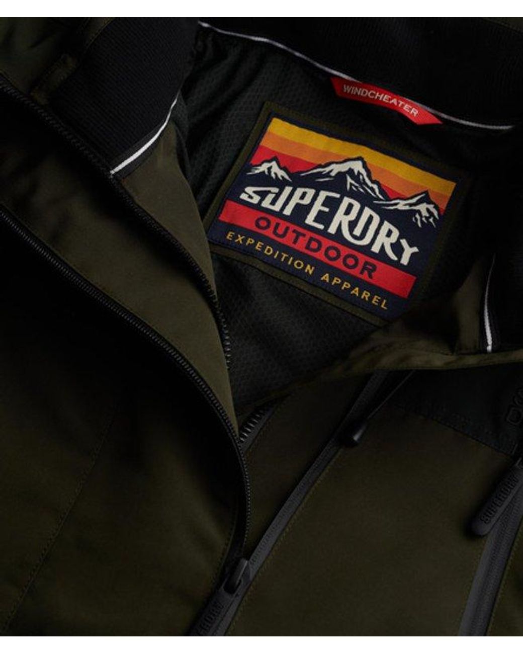 Superdry Green & Co Colour Block Ultimate Windbreaker for men