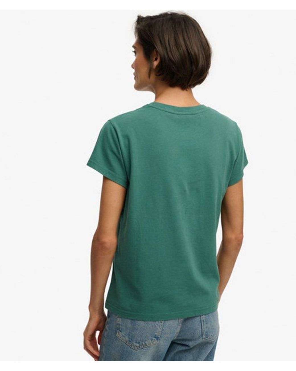 Superdry Green & Co Luxe Casual Classic T-shirt