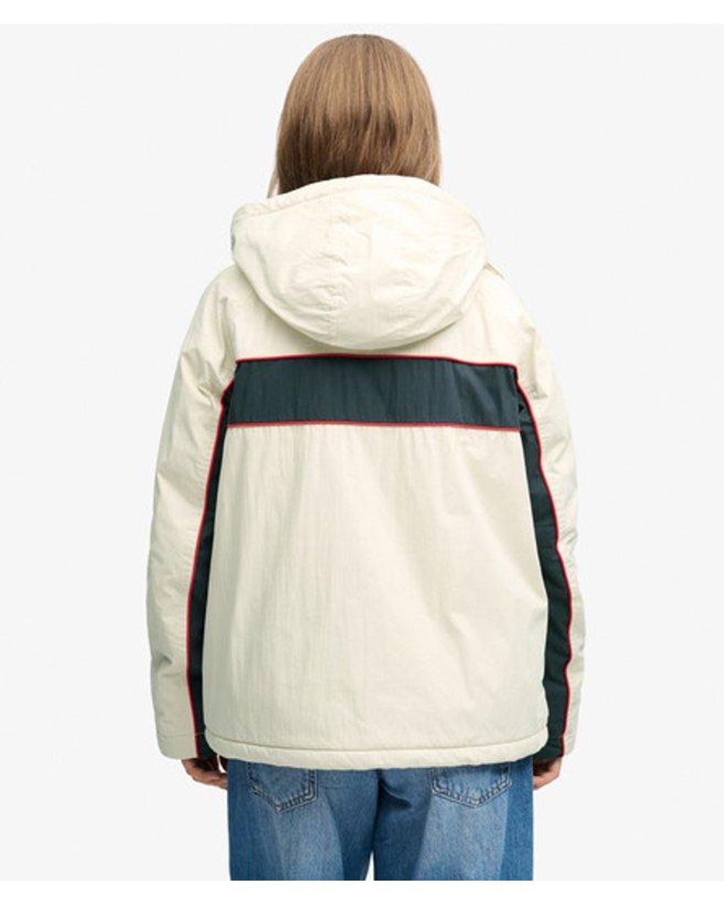 Superdry Blue & Co Vintage Hooded Wind Jacket