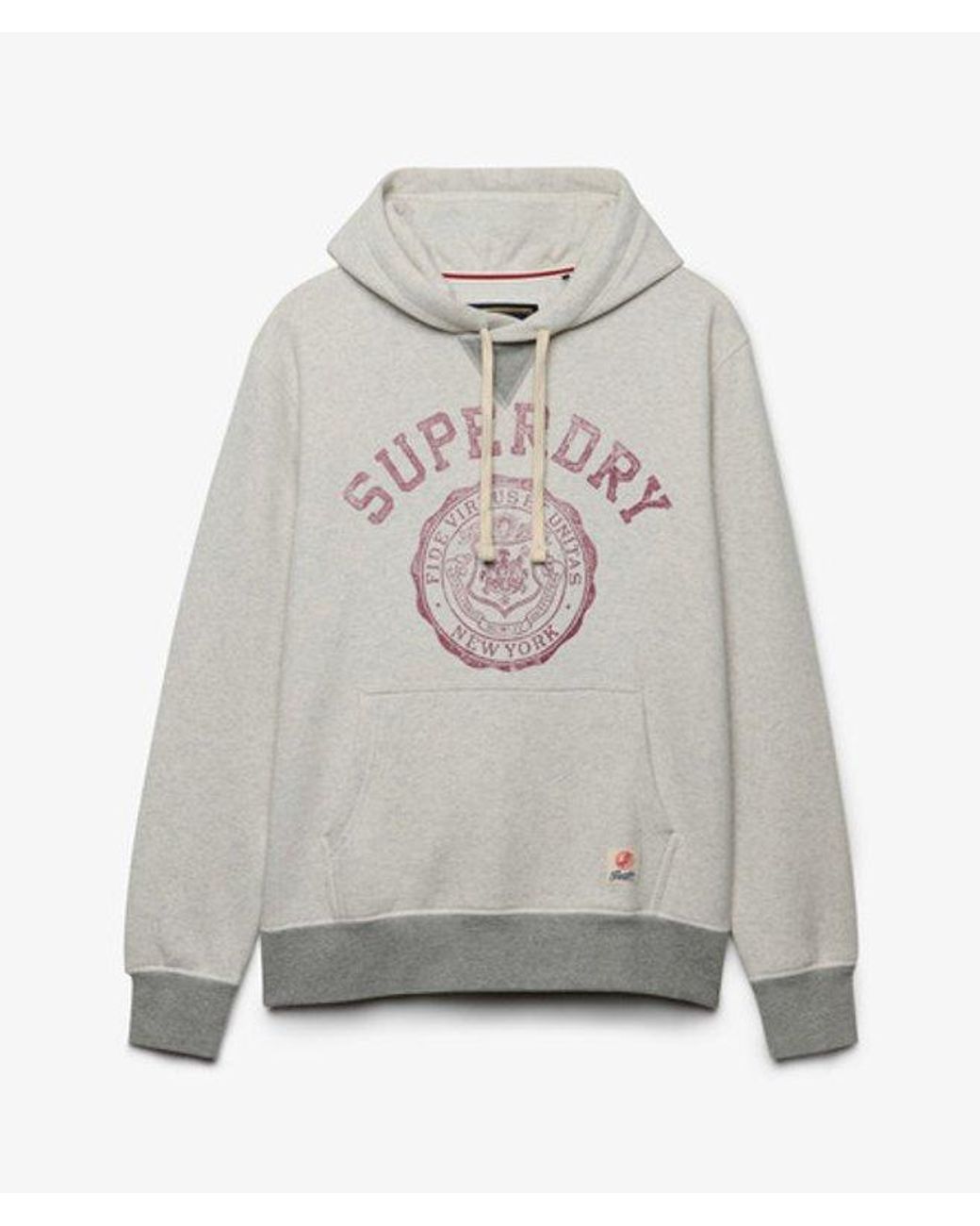 Superdry Gray & Co Athletic Essentials Hoodie for men