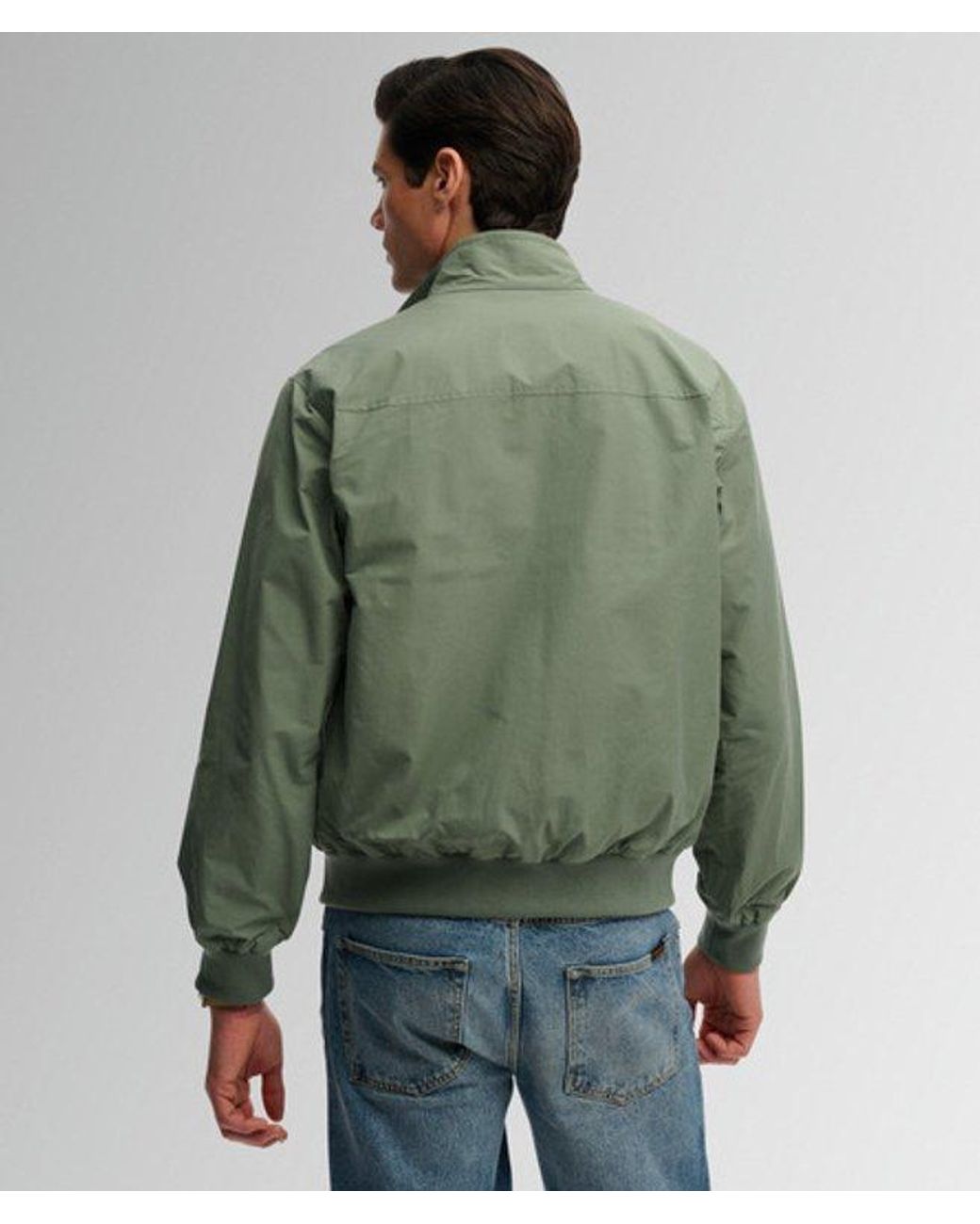 Superdry Green & Co Classic Harrington Jacket for men