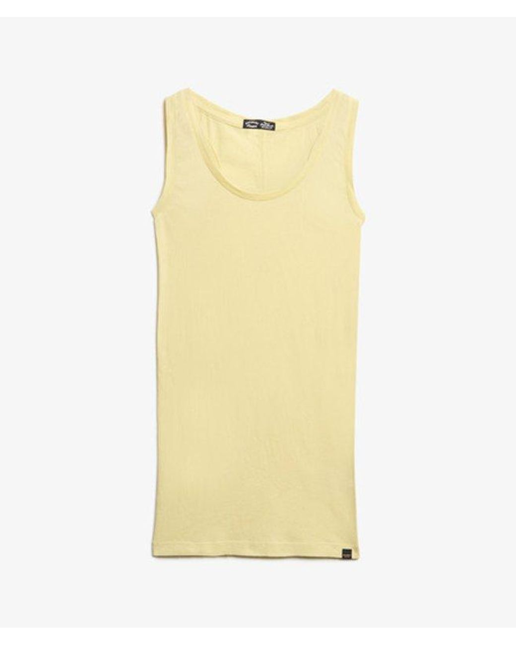 Superdry Blue & Co Studios Lightweight Racer Vest Top
