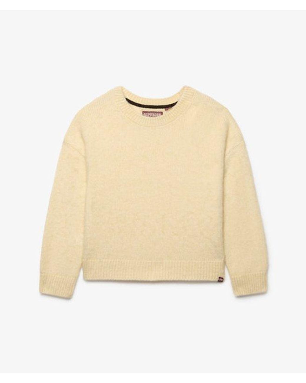 Superdry Blue & Co Slouchy Brushed Knit Jumper