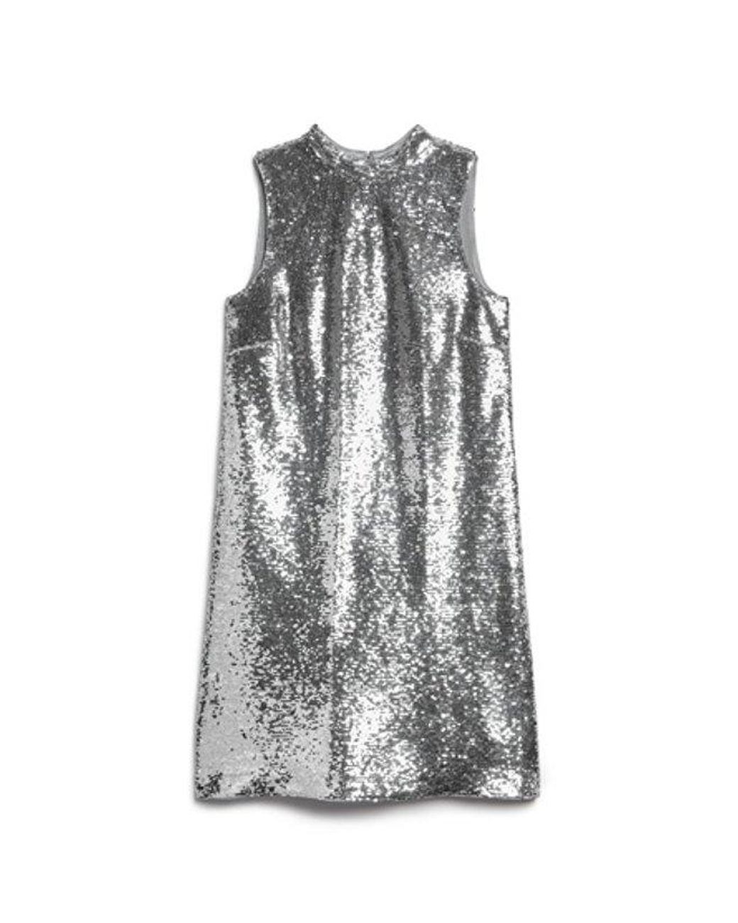 Superdry Gray & Co Classic Sequin Shift Mini Dress