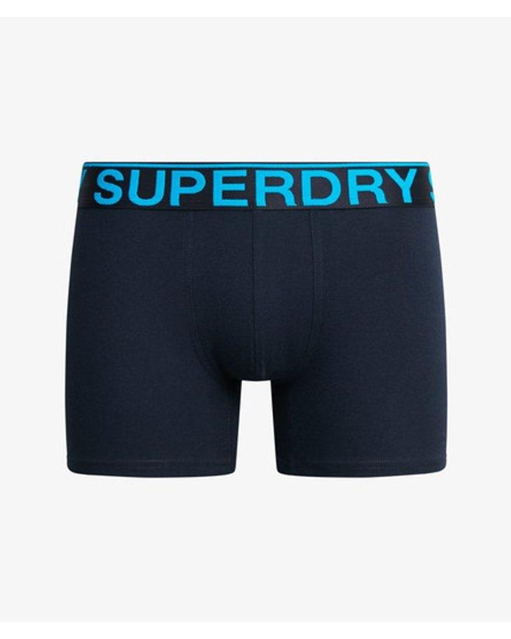 Superdry Boxershort Drieverpakking in het Blue voor heren