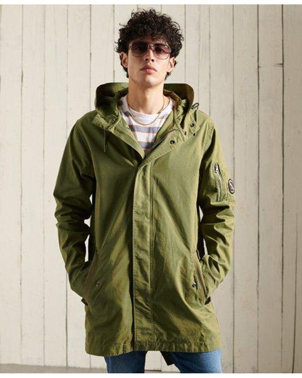 superdry fishtail parka