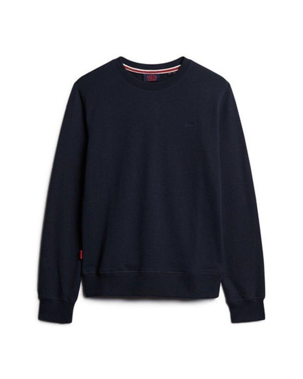 Superdry Blue & Co Essential Logo Crew Sweatshirt for men