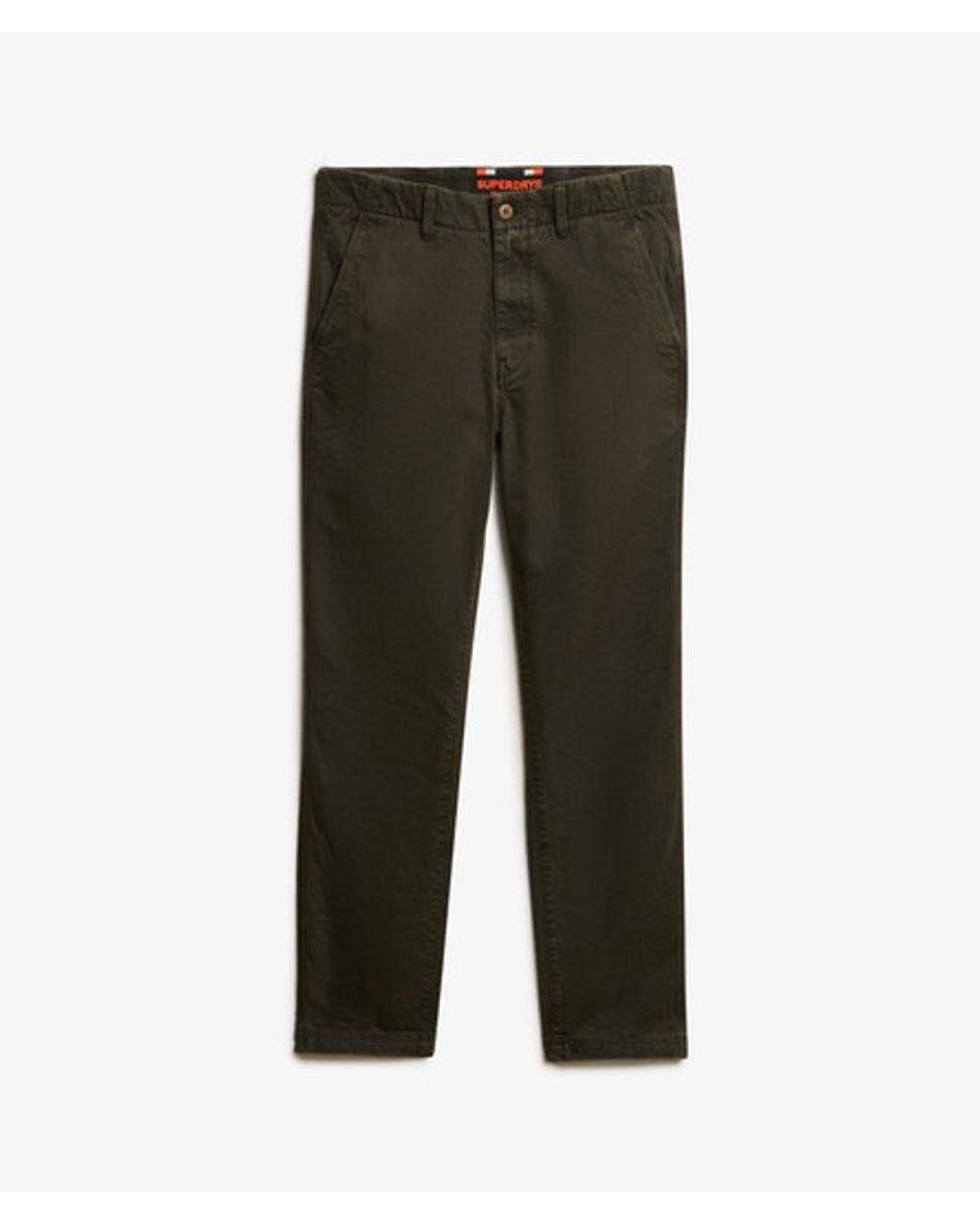 Superdry Green International Chino Pants Size: 30/32 for men