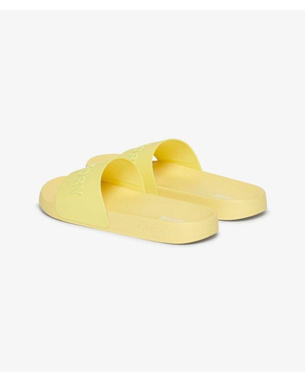 Superdry Yellow & Co Vegan Logo Pool Sliders