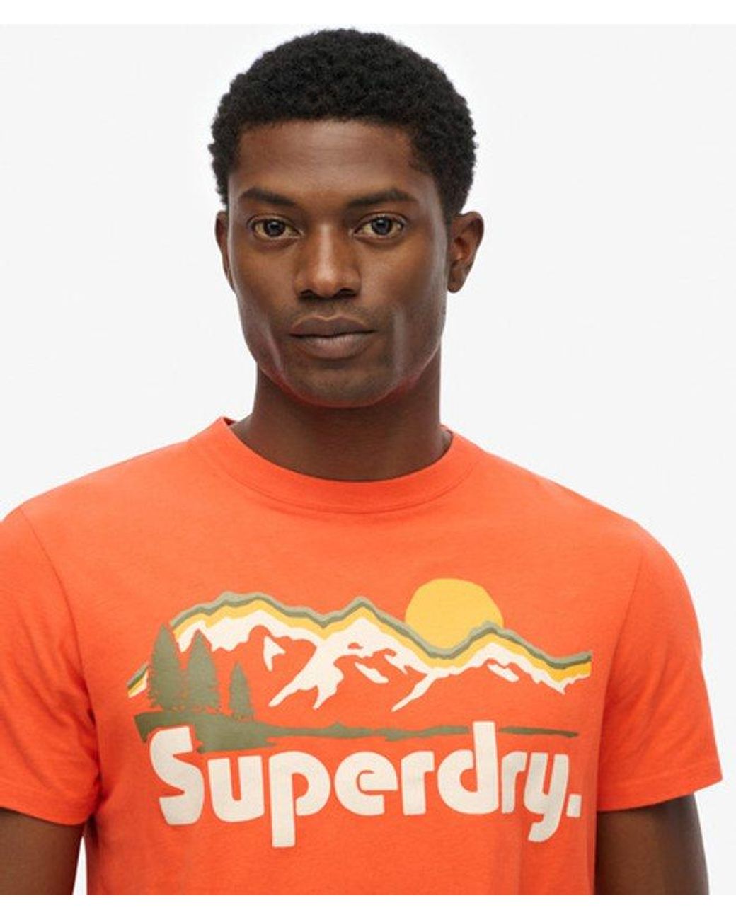 Superdry Orange & Co Great Outdoors Relaxed T-shirt for men