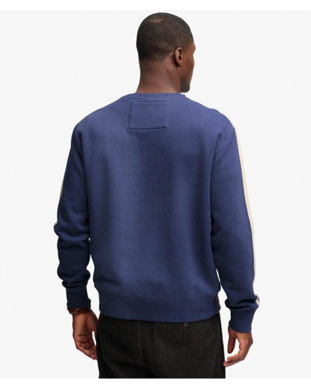 Superdry Blue & Co Athletic Club Graphic Sweatshirt for men