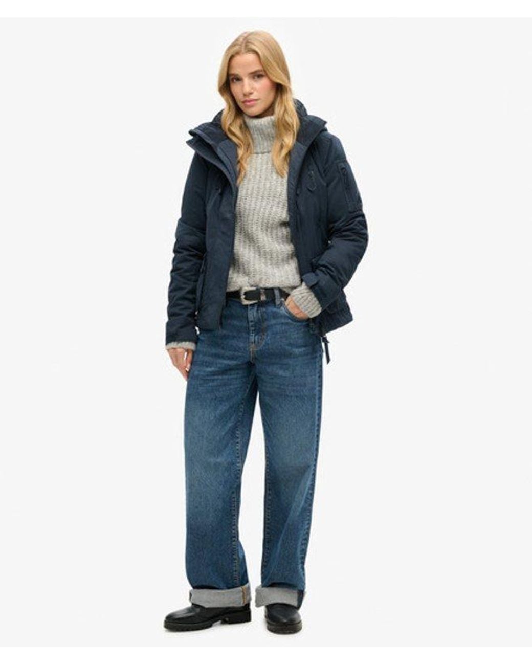 Superdry Blue & Co Ultimate Microfibre Sd-wind Jacket