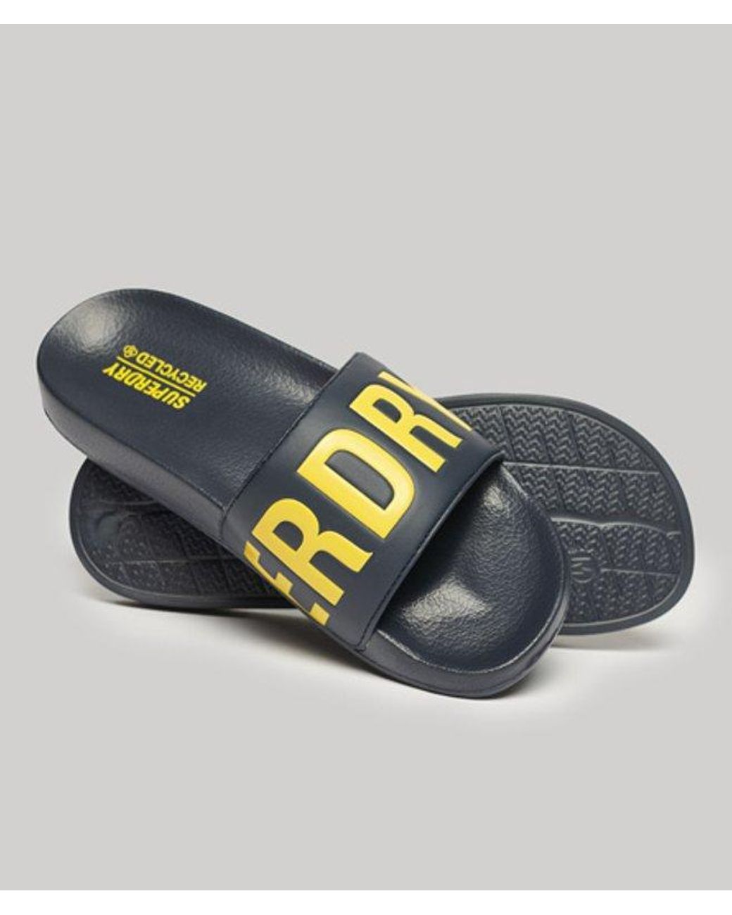 Superdry Blue & Co Ladies Code Core Pool Sliders