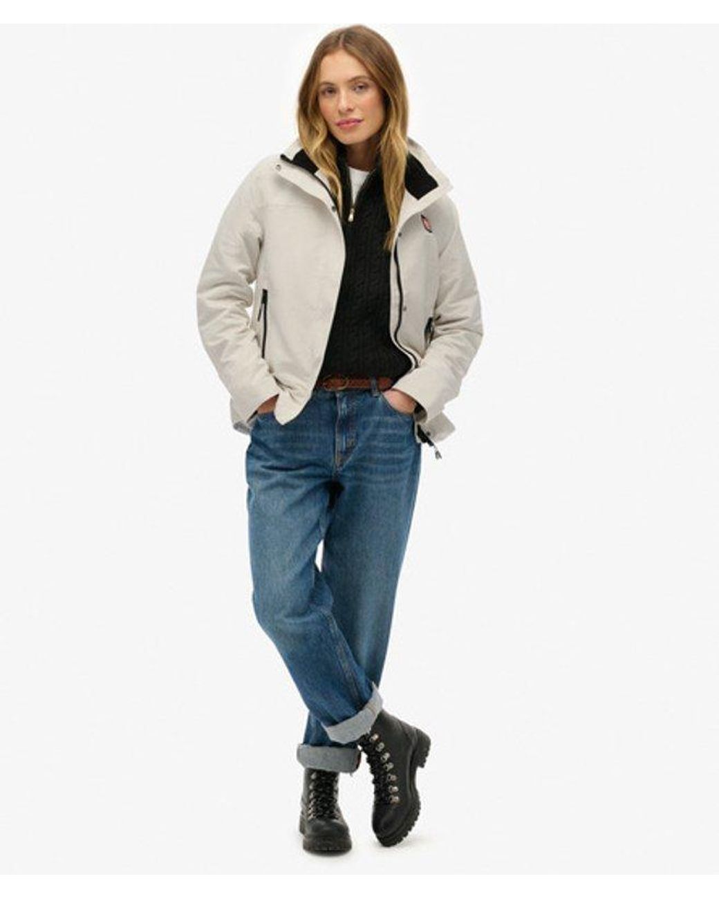 Superdry Natural & Co Non Hooded Shell Jacket