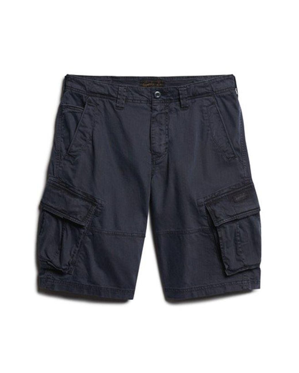 Superdry Blue Core Cargo Shorts for men