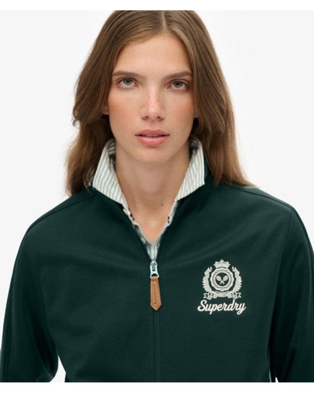 Superdry Green & Co Country Club Track Top