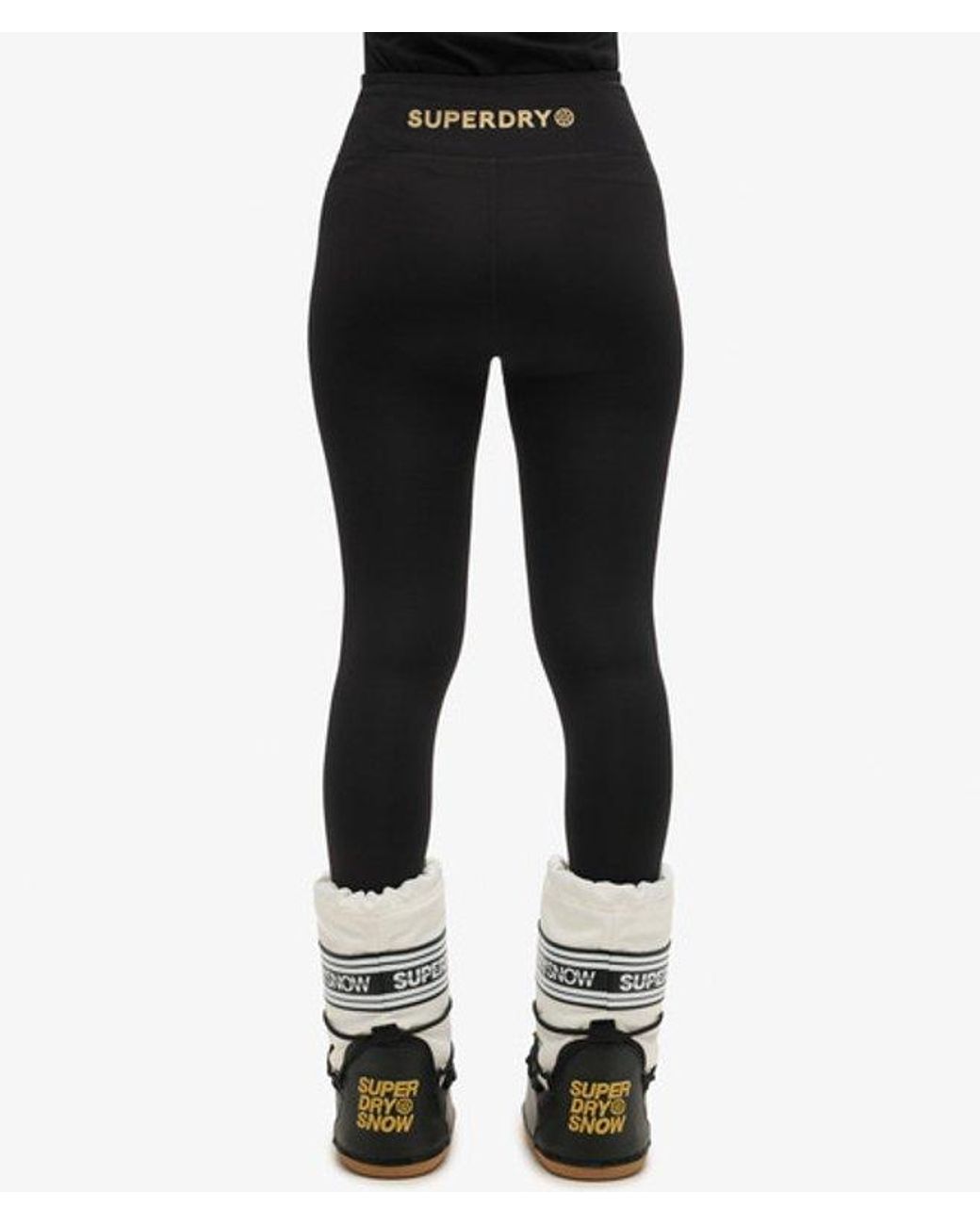 Superdry Black & Co Ski Base Layer leggings
