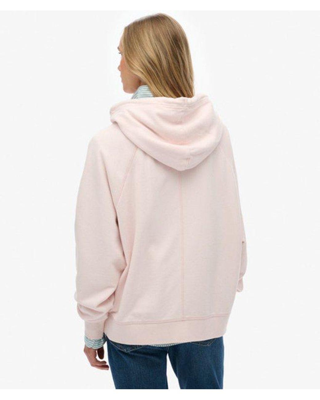 Superdry Natural & Co Studios Relaxed Zip Hoodie