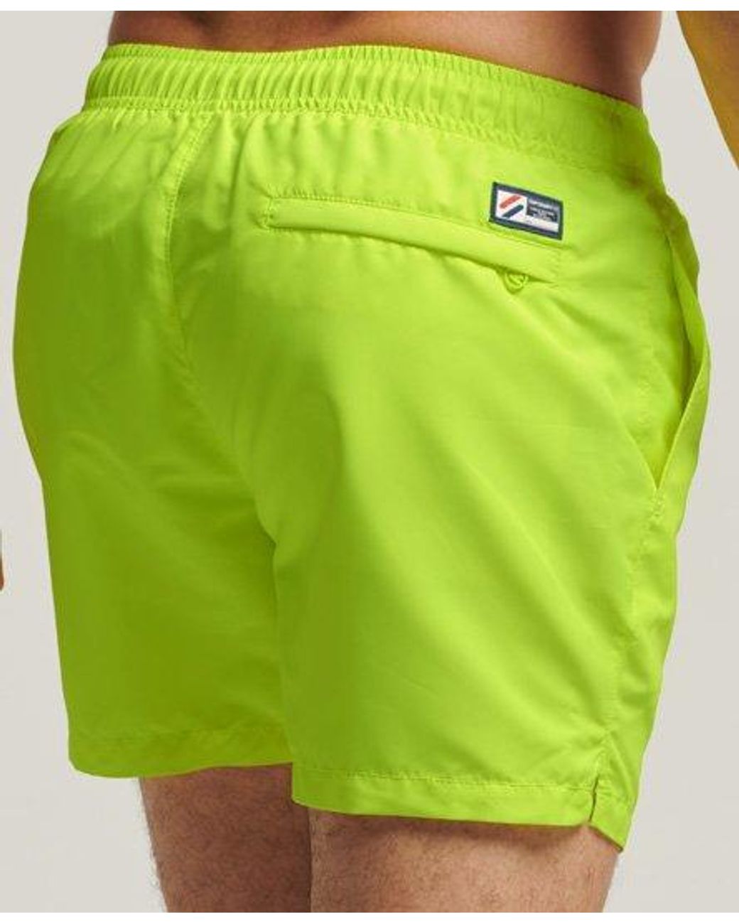 Superdry Code Essential 15 Inch Swim Shorts in Green for Men | Lyst
