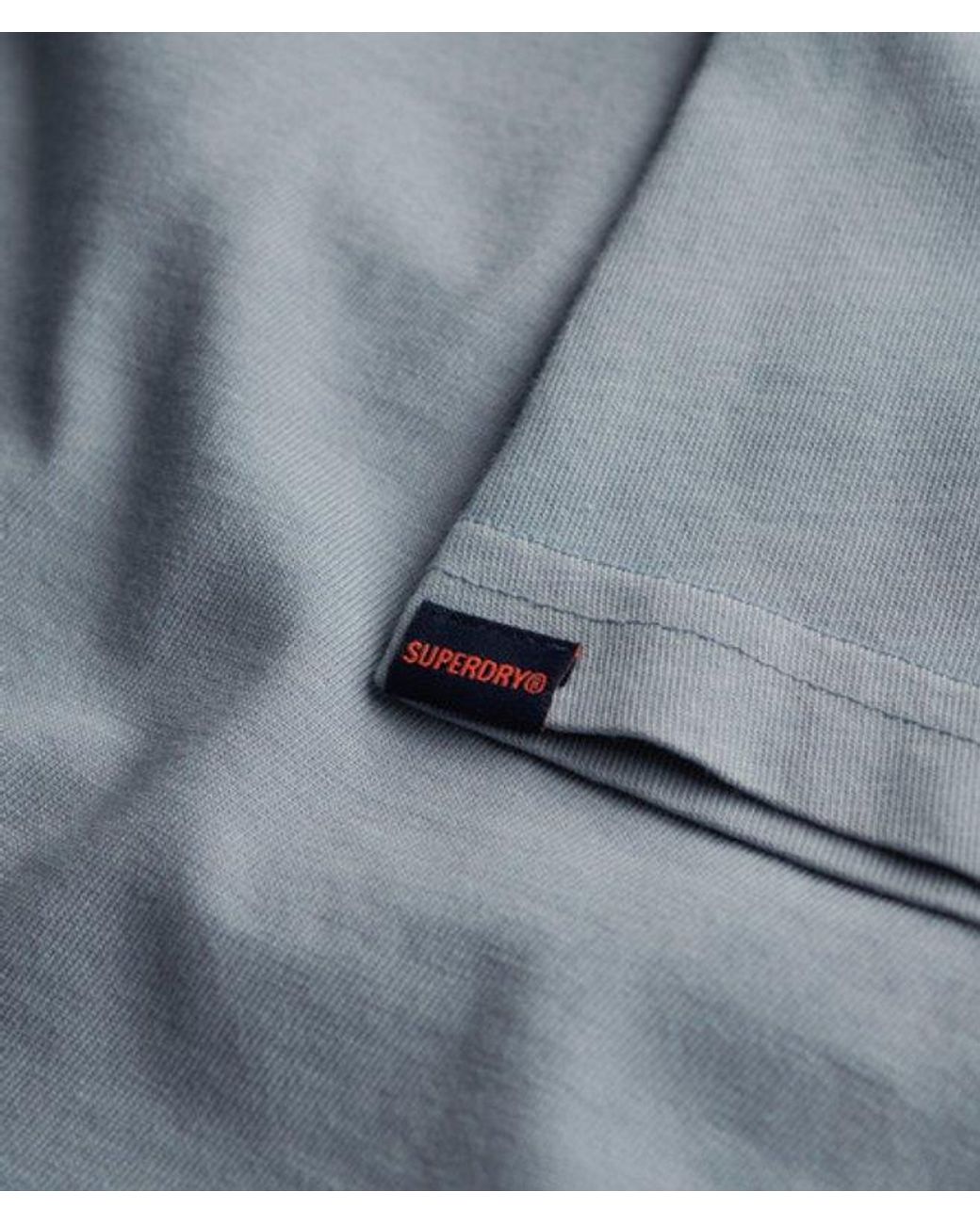 Superdry Blue & Co Essential Jersey Polo Top for men