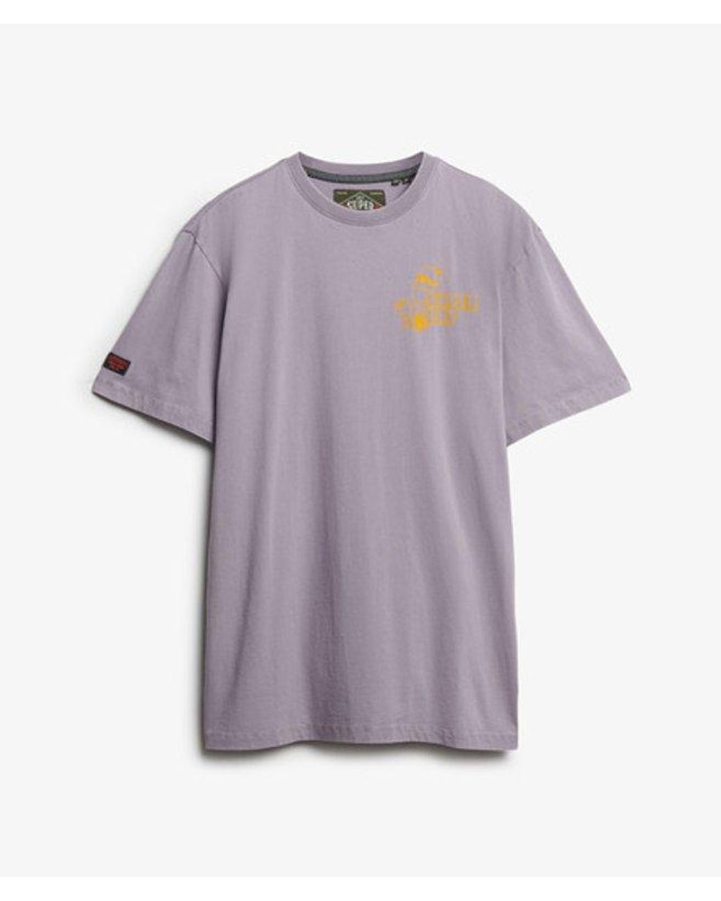 Superdry Blue & Co Trade Tools Oversized T-shirt for men
