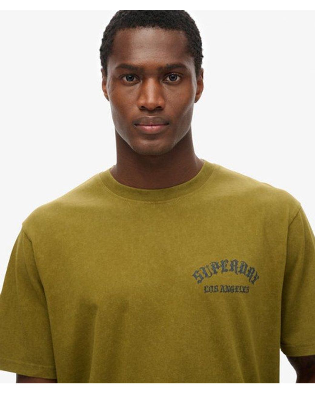 Superdry Green & Co Neo Trad Tattoo Loose T-shirt for men