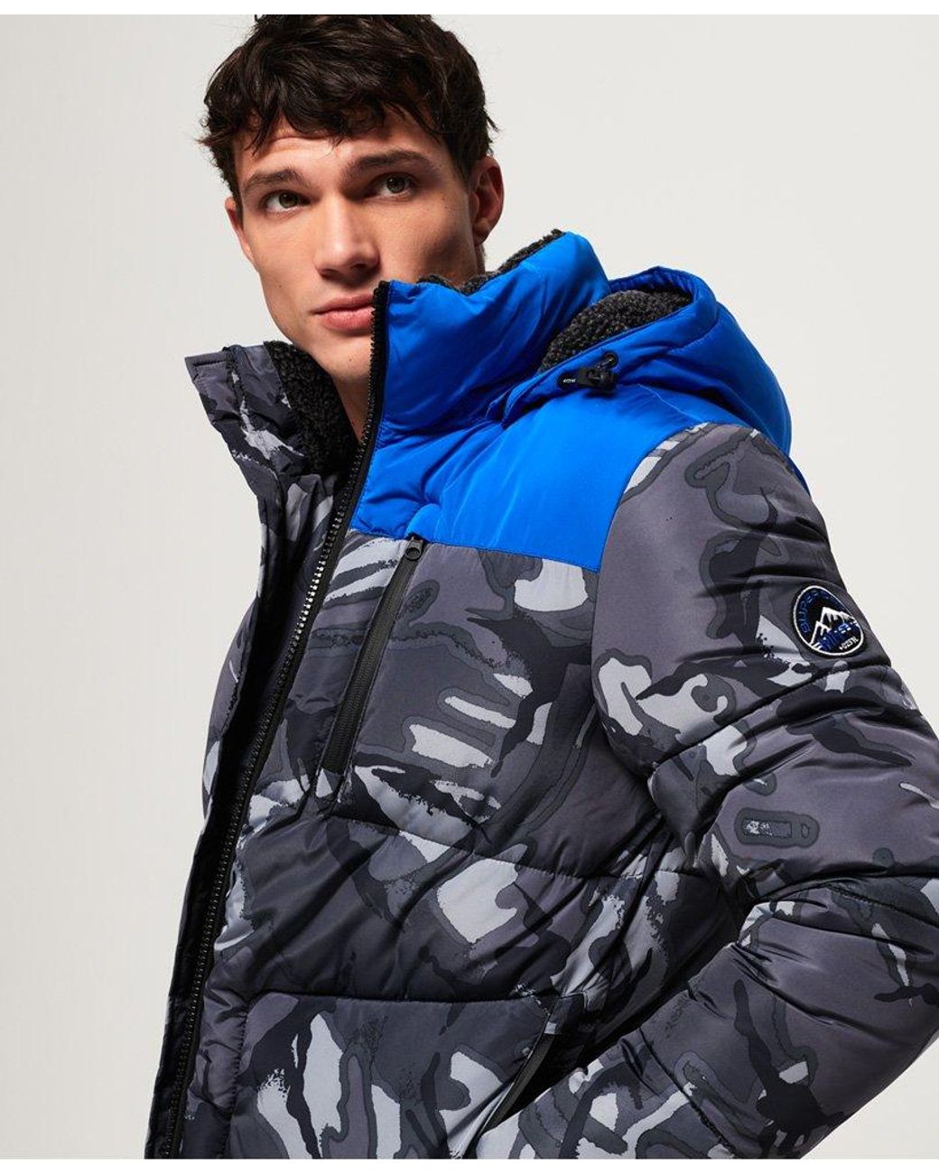 Superdry Sd Expedition Coat Blue for Men | Lyst