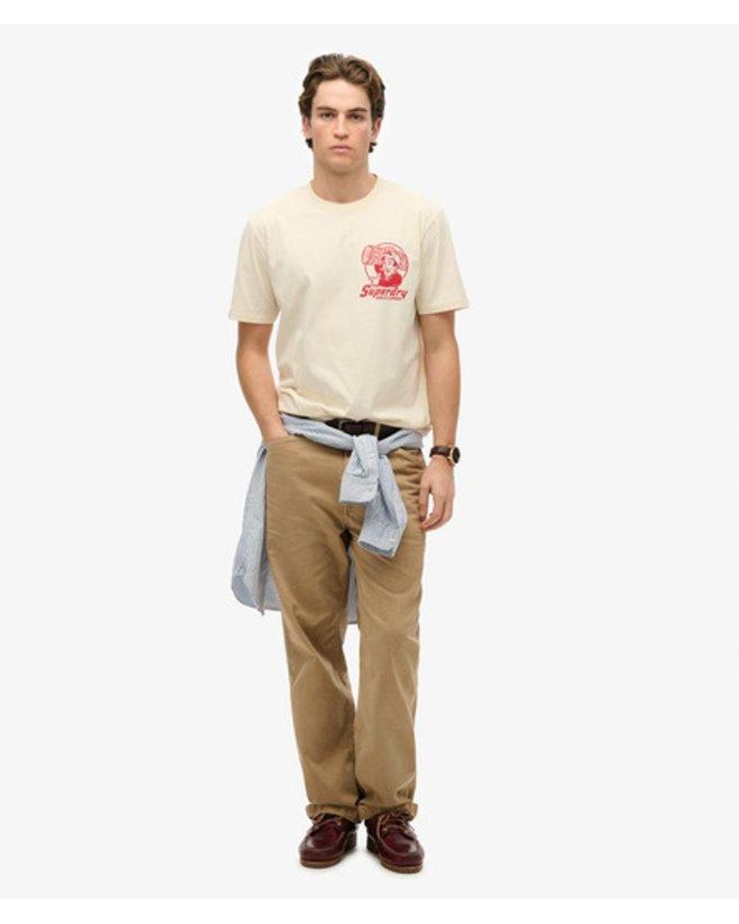 Superdry White & Co Trade Tools Loose T-shirt for men