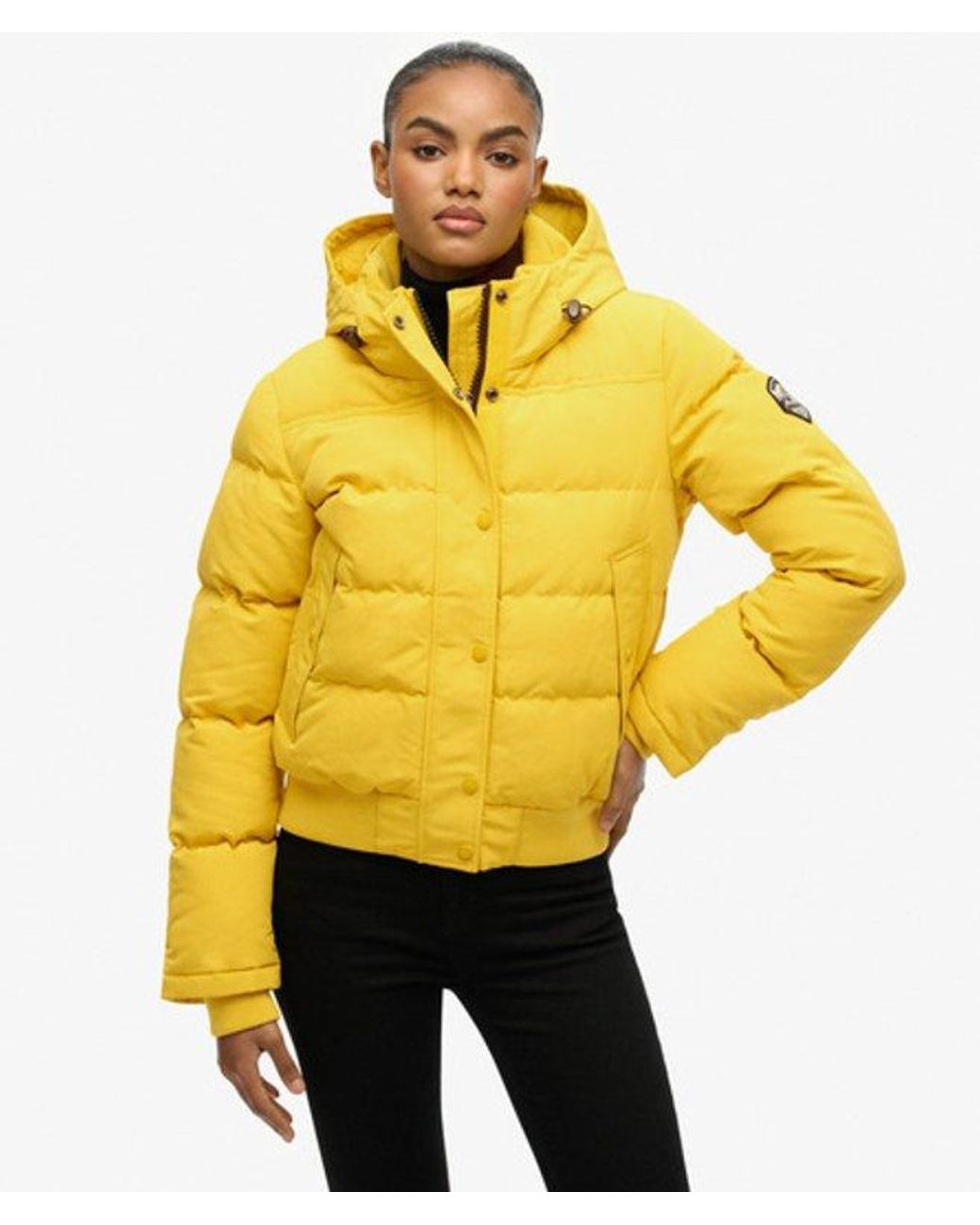 Superdry Yellow & Co Everest Bomber Jacket