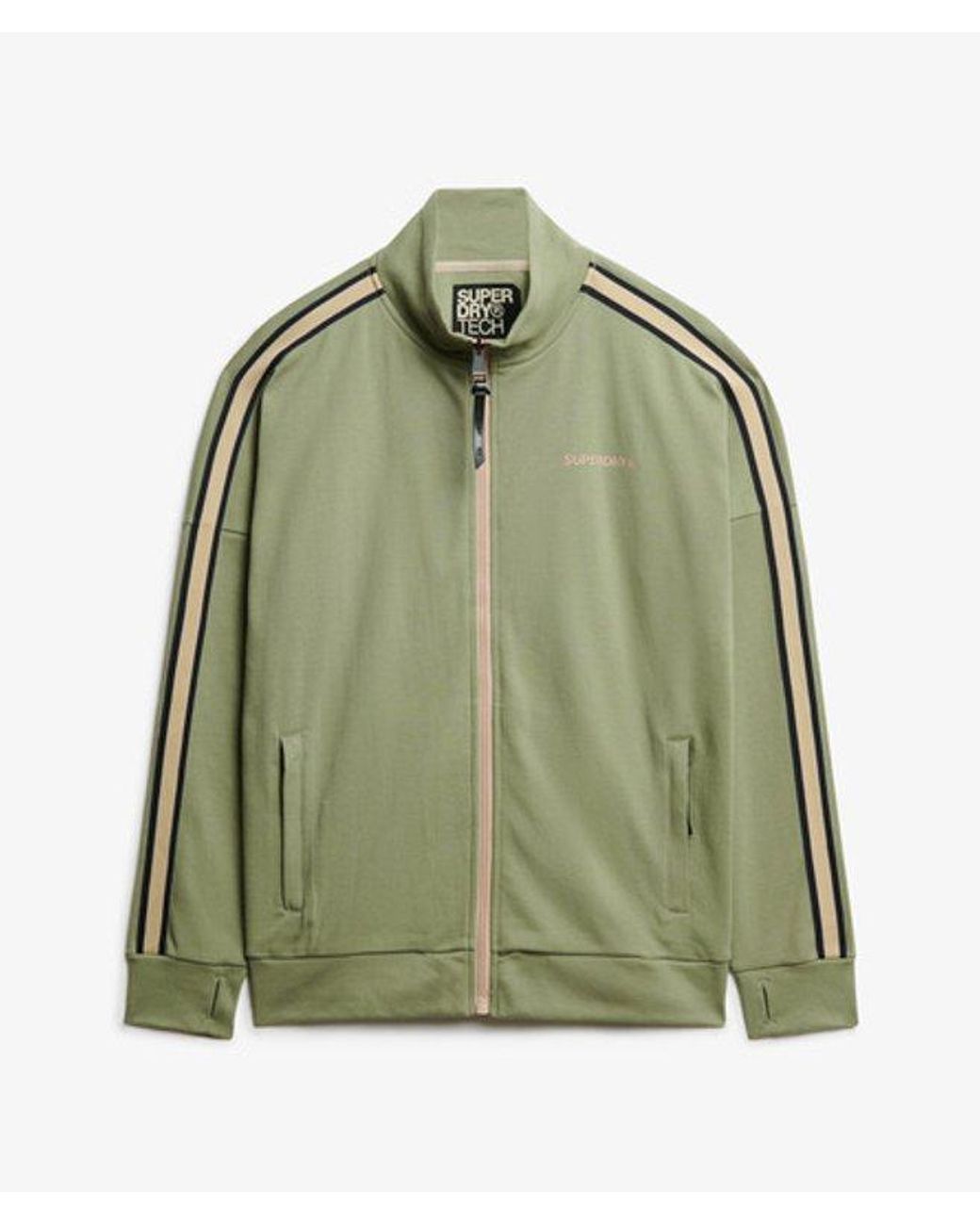 Superdry Green & Co Tech Cult Loose Track Top for men