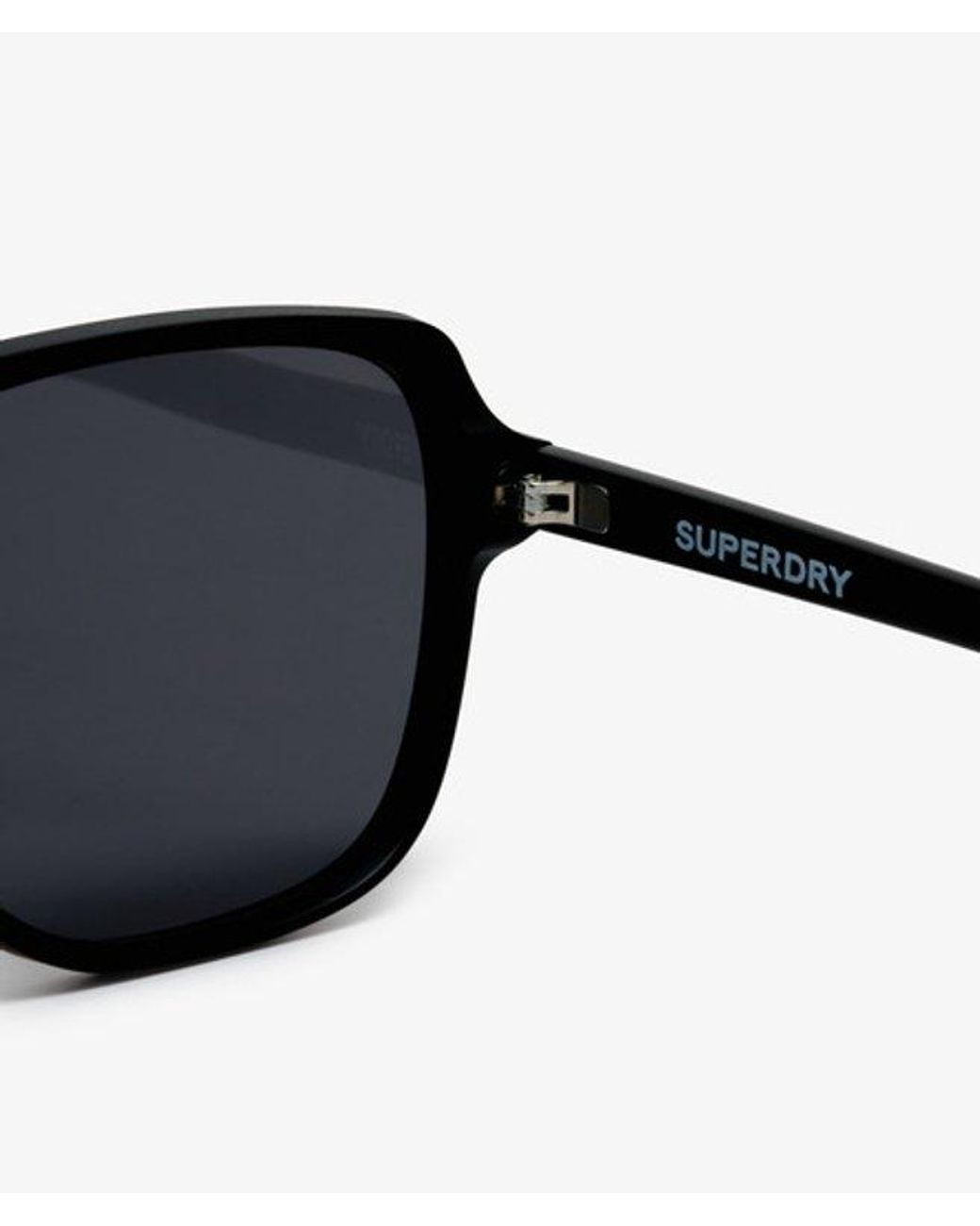 Femme Lunettes De Soleil Carrées Overtaille Taille: 1Taille Superdry en coloris Black