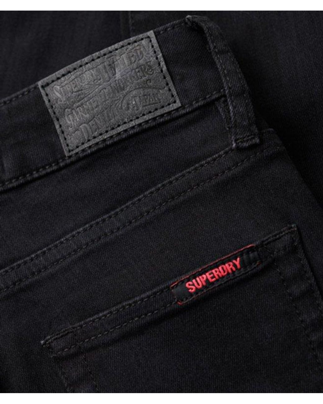 Superdry White & Co Cotton High Rise Skinny Denim Jeans