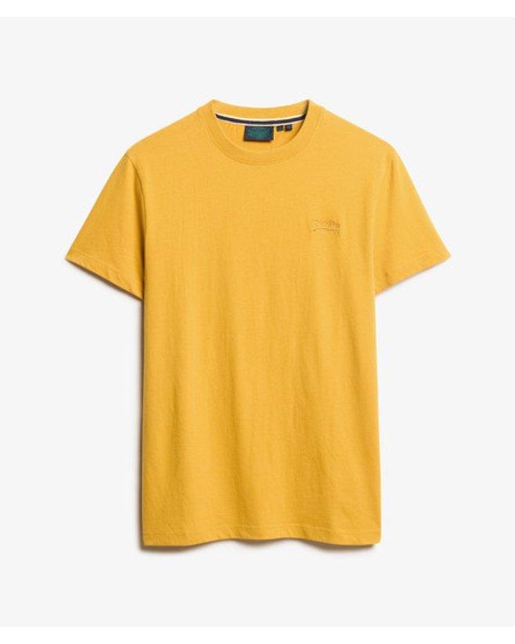 Superdry Yellow & Co Essential Logo T-shirt for men