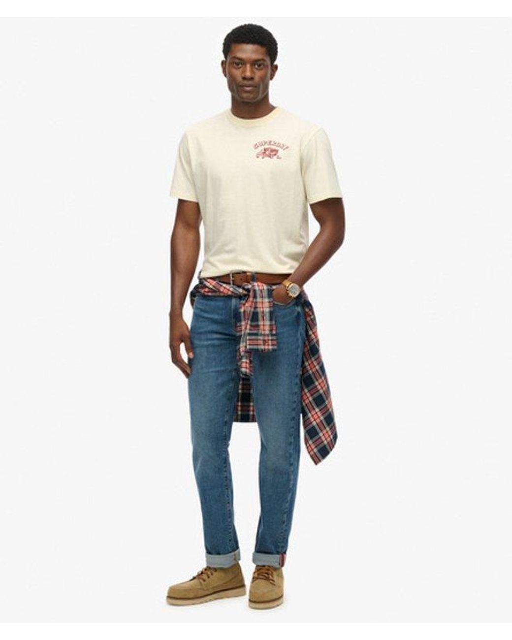 Superdry White & Co Trade Tools Oversized T-shirt for men