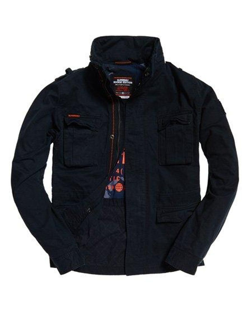 Superdry Classic Rookie Pocket Jacket Navy / Nightshade in Blue for Men |  Lyst