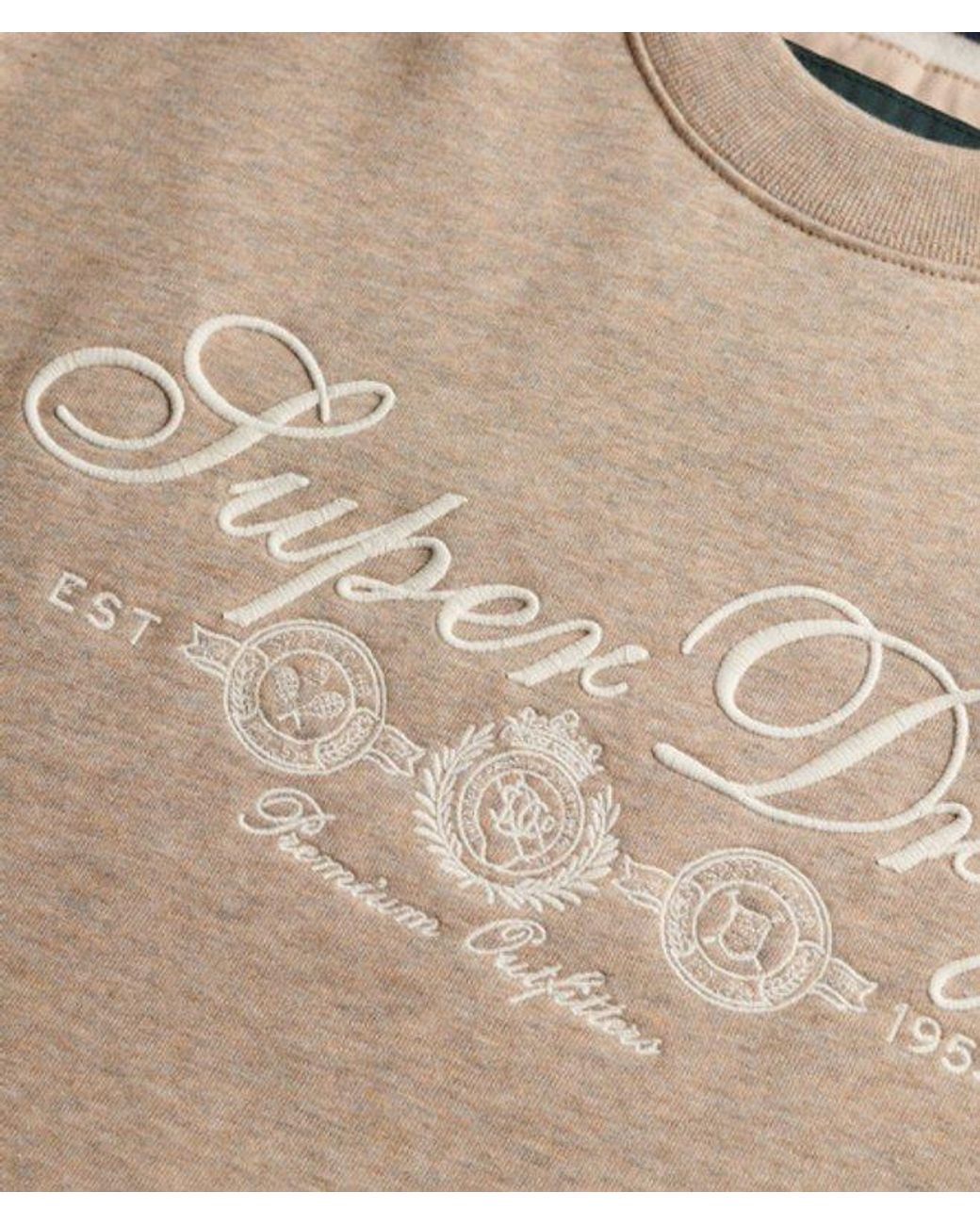 Superdry Blue & Co Country Club Crew Sweatshirt