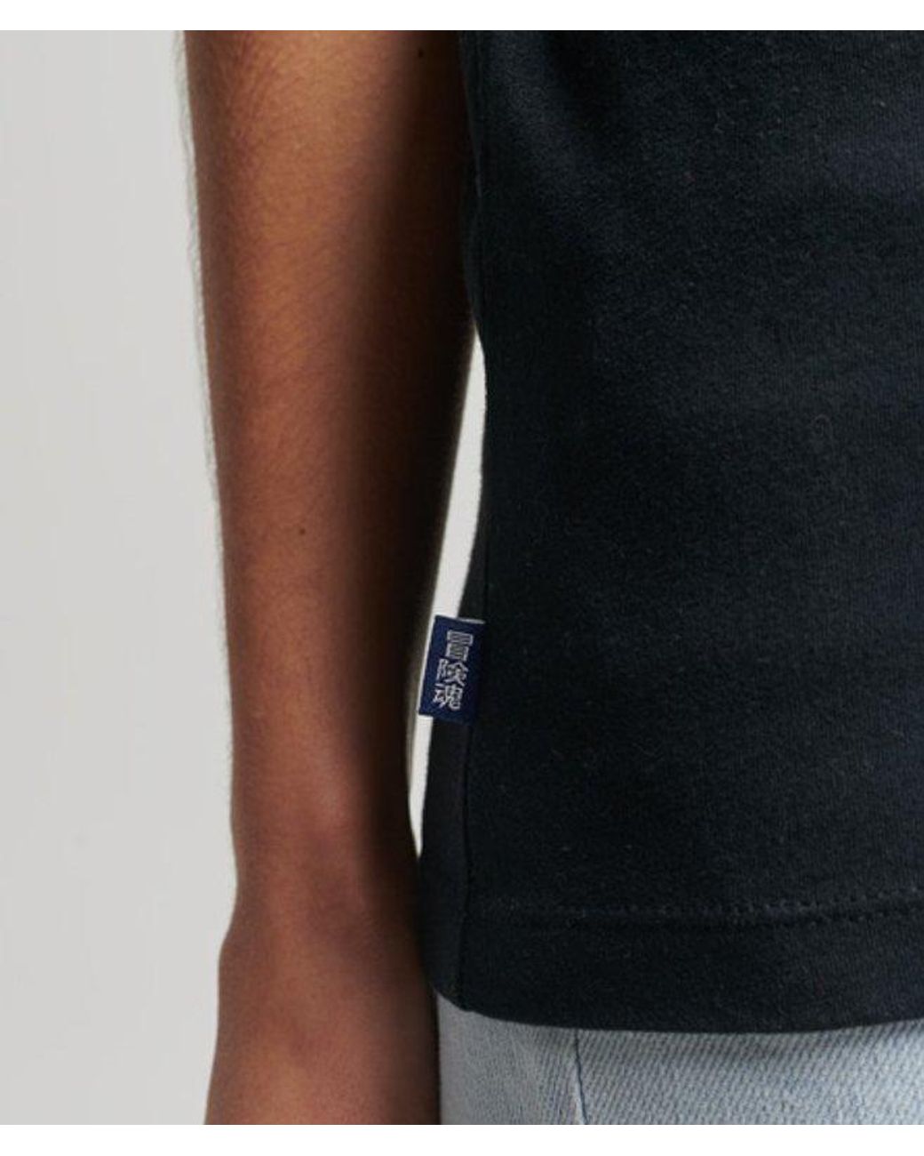Superdry Blue & Co Organic Cotton Vintage Logo T-shirt