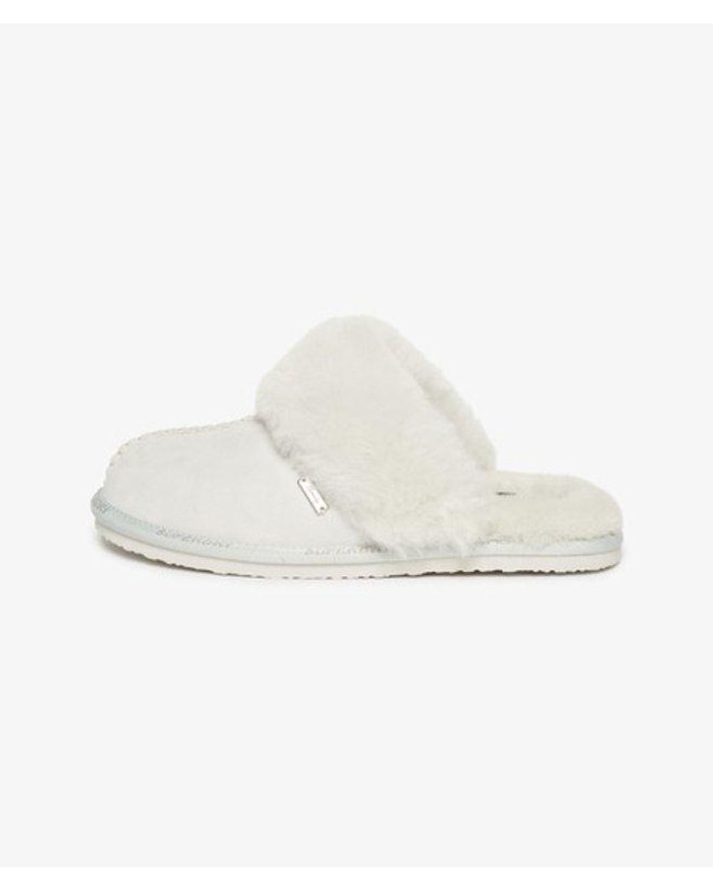 Superdry White & Co Suede Mule Slippers