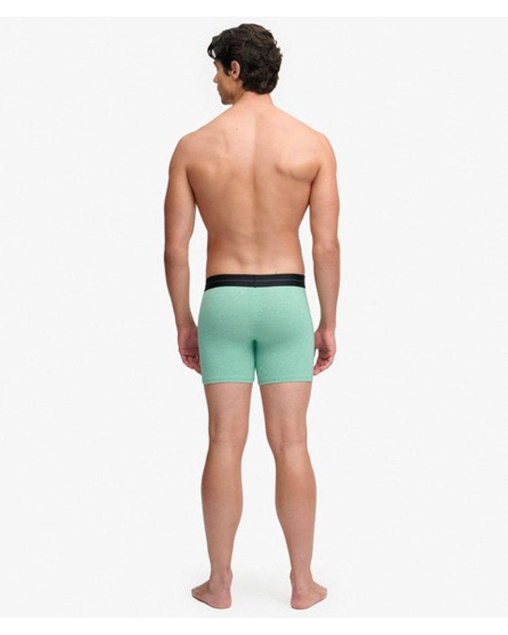 Superdry Green Co Boxer Triple Pack for men