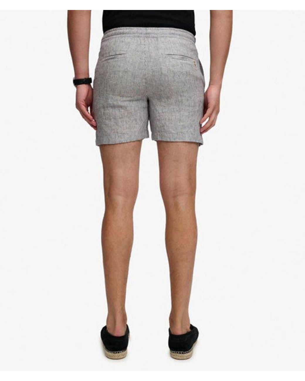 Superdry Blue & Co The Merchant Store - Linen Shorts for men