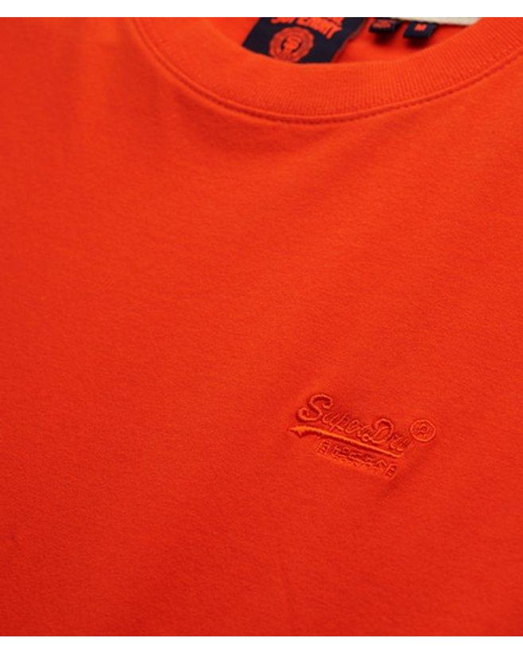 Superdry Red & Co Essential Logo T-shirt for men