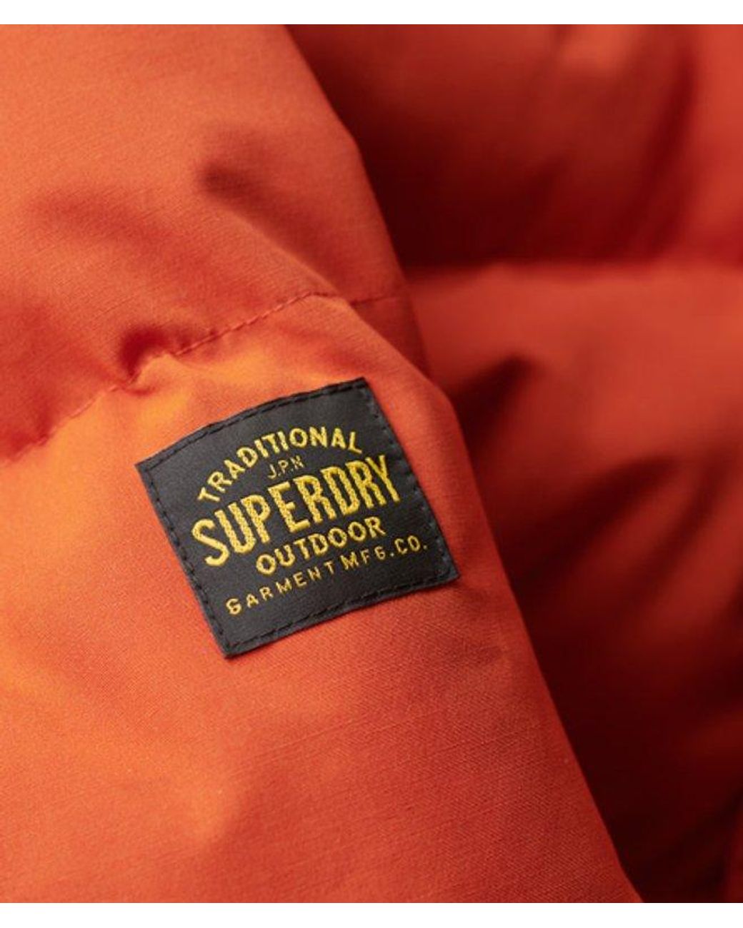 Superdry Orange & Co Everest Short Hooded Puffer Jacket for men