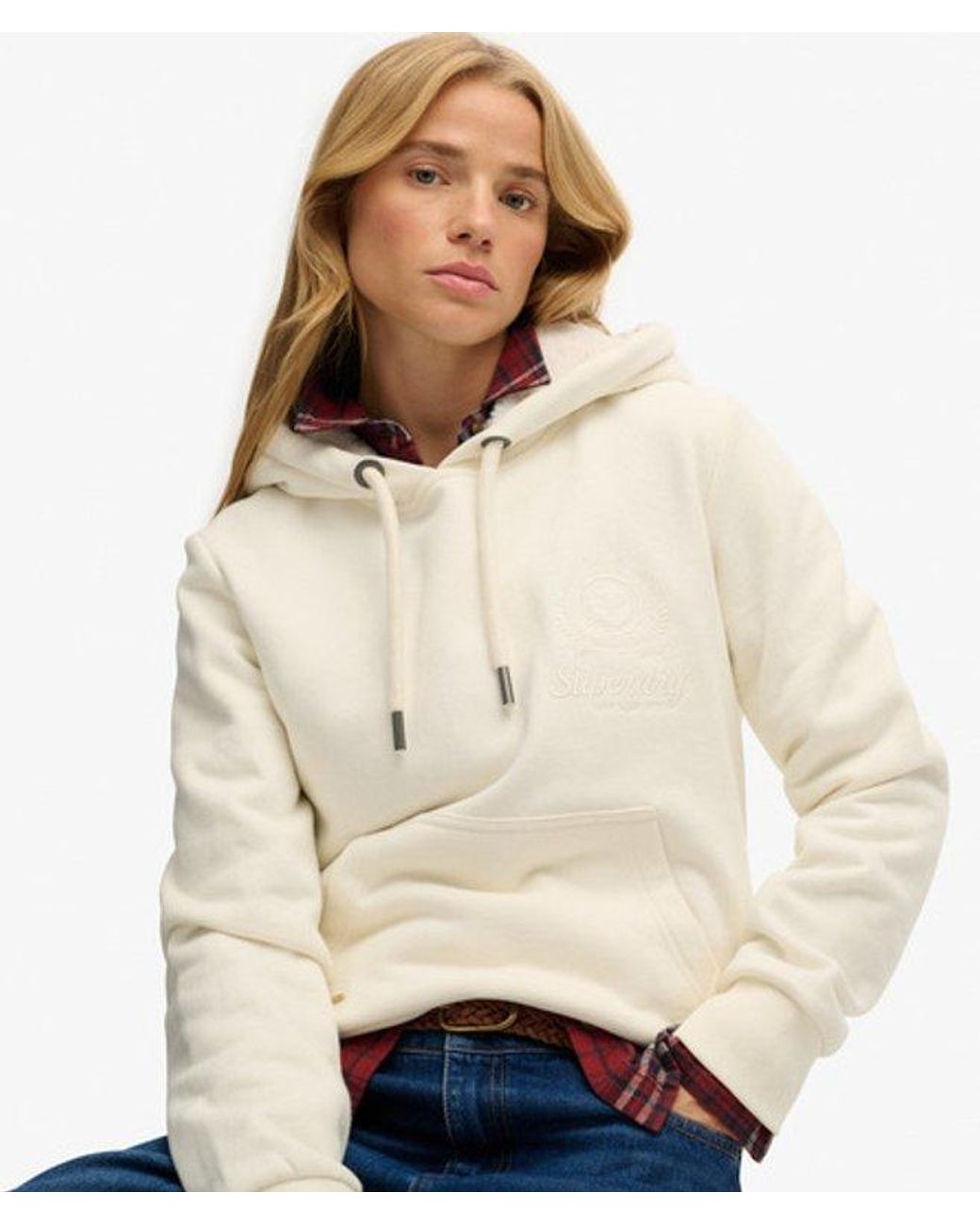 Superdry Natural & Co Finest Goods Relaxed Hoodie
