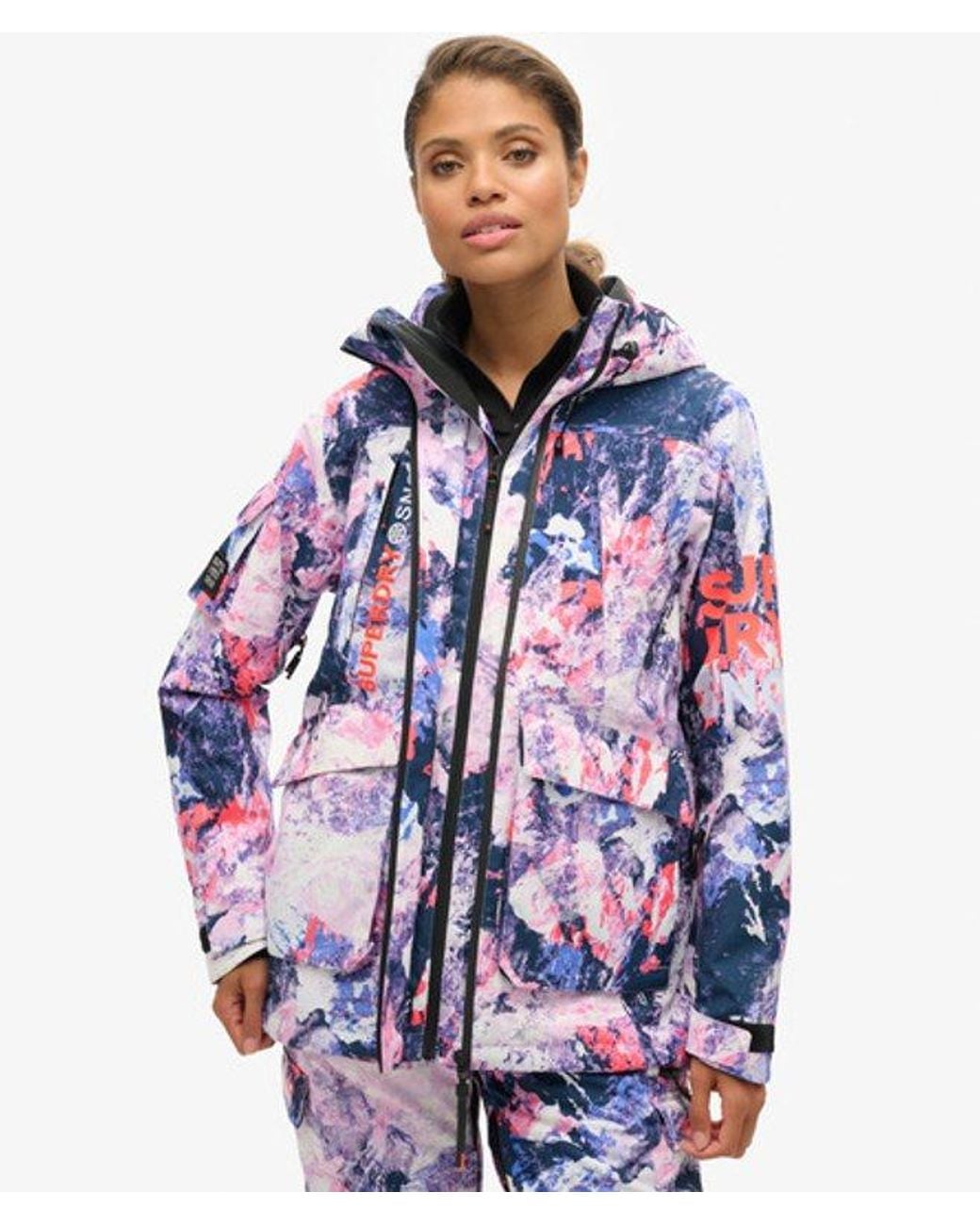 Superdry White Ski Ultimate Rescue Jacket